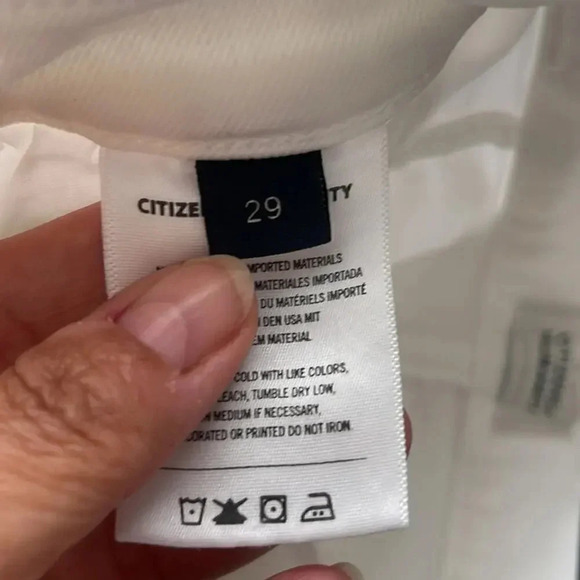 Citizens of Humanity Chrissy Jeans White Size 29 - Picture 6 of 10